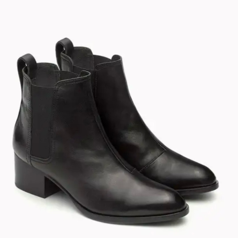 Walker leather ankle boots